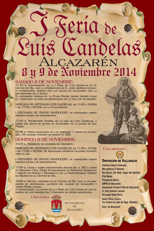 I Feria de Luis Candelas 2014 cartel 1 I Feria de Luis Candelas 2014 cartel 1