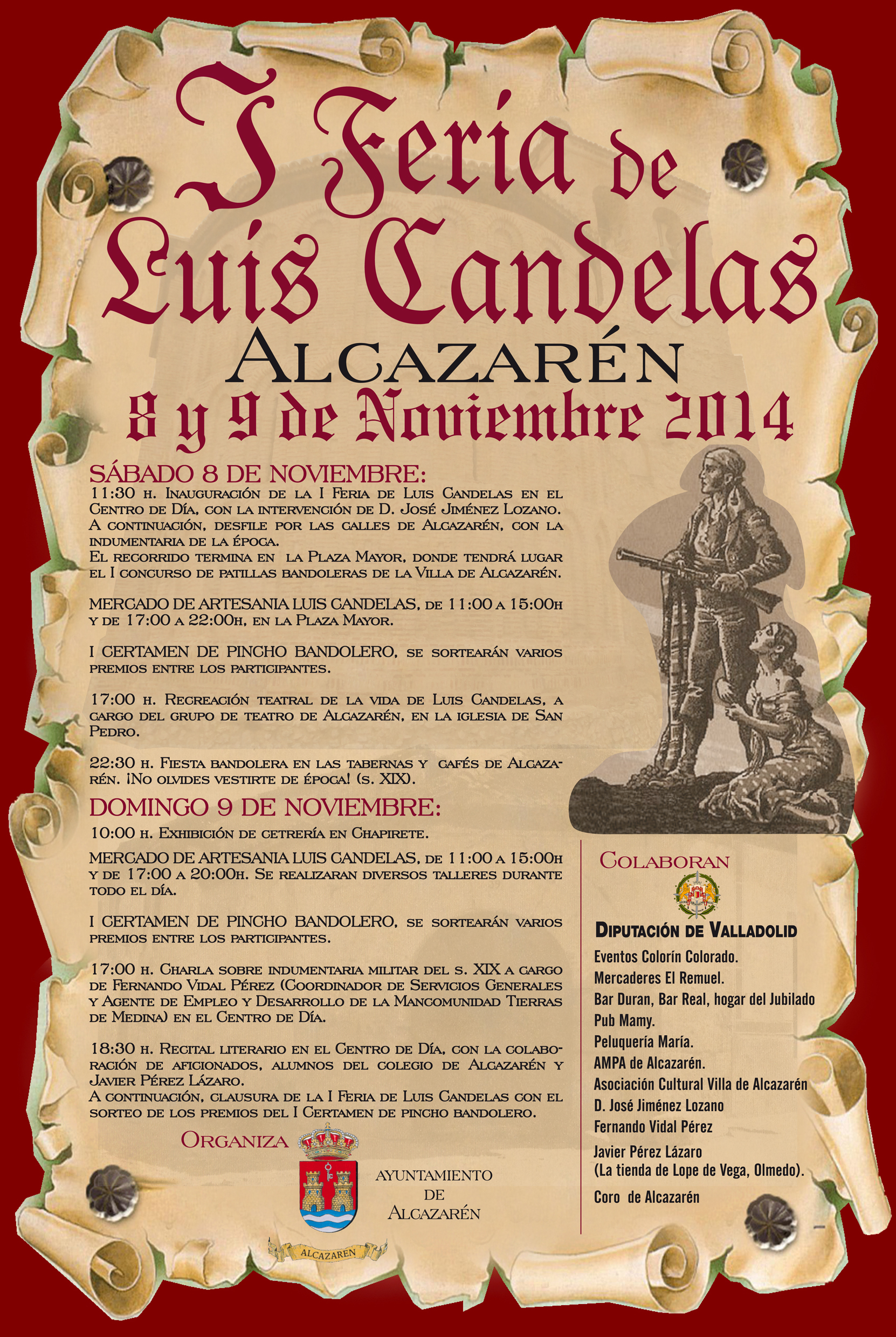 I Feria de Luis Candelas 2014 cartel 1 I Feria de Luis Candelas 2014 cartel 1