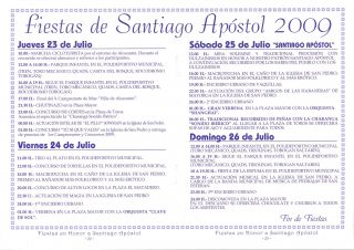 Fiestas de Santiago 2009