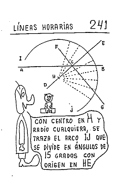 Líneas horarias 05 del reloj oriental