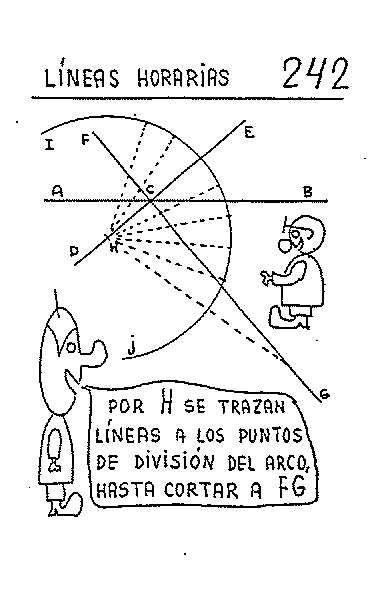 Líneas horarias 06 del reloj oriental