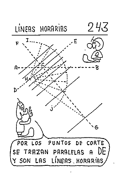 Líneas horarias 07 del reloj oriental