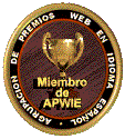 Miembro de la Agrupaci�n de Premios Web en Idioma Espa�ol (2003-02-06)