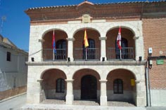 Ayuntamiento de Alcazarn en la actualidad [enlace externo en otra ventana]