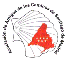 Logotipo de la Asociaci�n de Amigos de los Caminos de Santiago de Madrid