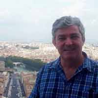 Luis Vadillo en el Vaticano el 2002-10-08